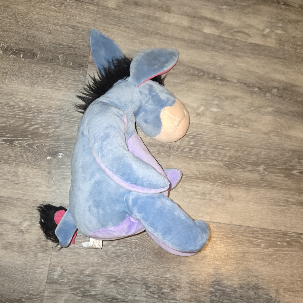 Disney Eeyore Plush - Blue and Pink - Picture 4 of 9
